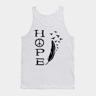 Unity Hope Human Rights Canada Residential School Orange Day Tank Top